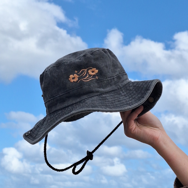 Producto - Sombrero australiano floral 01.