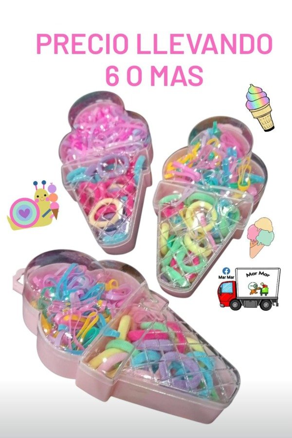 Producto - Set gomitas helado (cantidad)