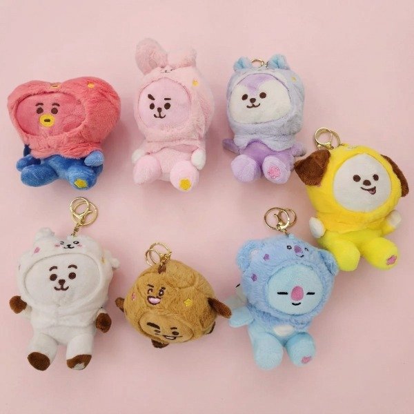 Producto - Peluchito Llavero BT21 Cloaks - BTS (Por unidad) - 0