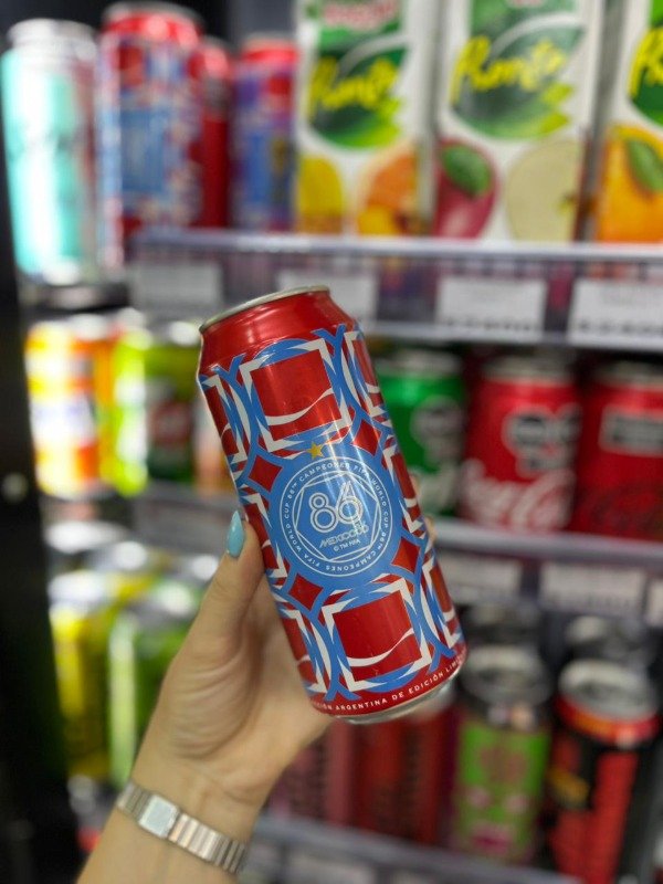 Producto - Coca Cola 473ml CAMPEONES Mundial 86