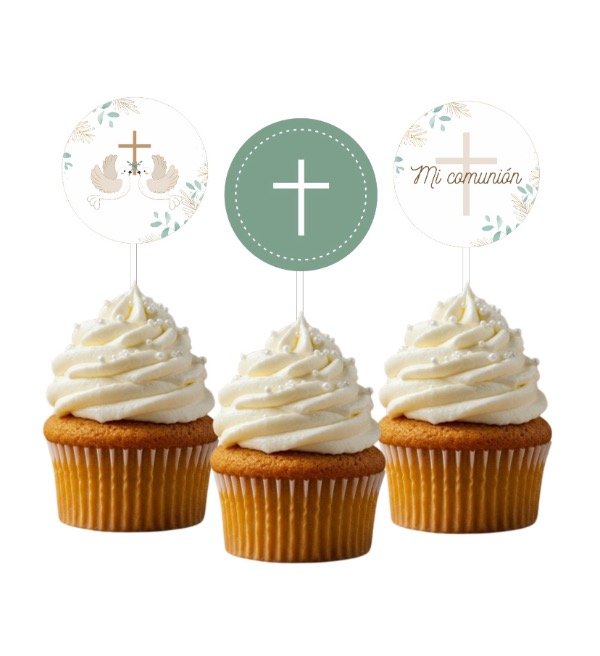 Producto - Toppers Comunión x 10 u
