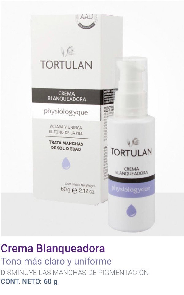 Producto - Crema Blanqueadora