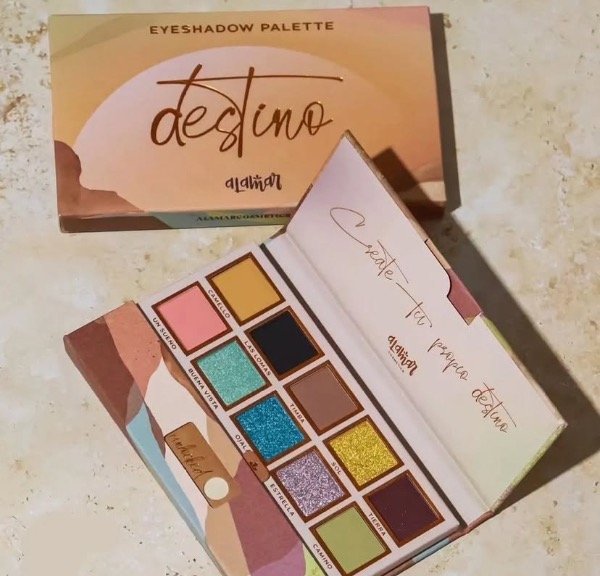 Producto - Paleta de sombras Destino Alamar cosmetics - 2
