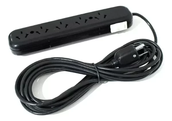 Producto - Zapatilla 5 Tomas Con Interruptor Y Cable x 1,5mts