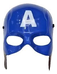 Producto - CARETA PERSONAJE RIGIDA CAPITAN AMERICA