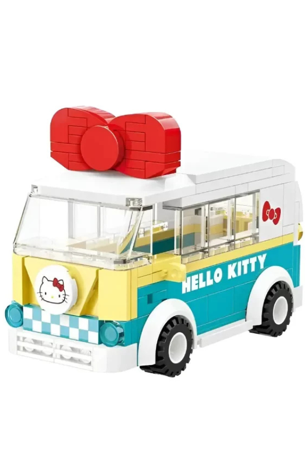 Producto - Figura Para Armar Hello Kitty Mini Bus Keeppley Bloques 158 - 0