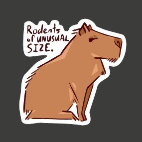 Producto - Capivara, sentada 29