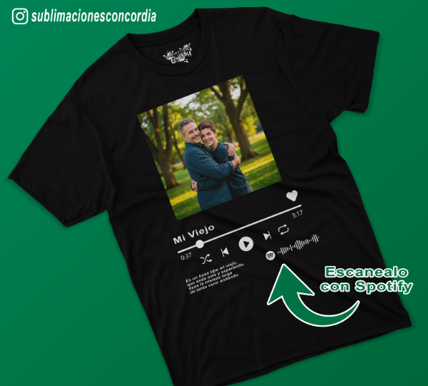 Producto - Remeras de algodón  "Dia del Padre" - 3