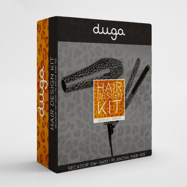 Producto - KIT SECADOR + PLANCHA ANIMAL PRINT - 1