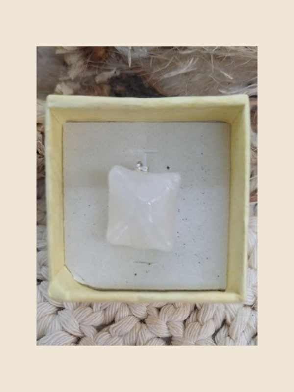 Producto - Estrella Merkabá tetraédrica cuarzo blanco