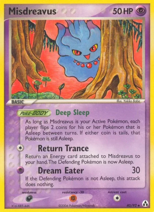 Producto - Misdreavus (40/92) [EX: Legend Maker]