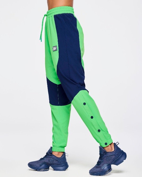 Producto - Zumba Out Loud Woven Track Pants With Side Snaps - 0