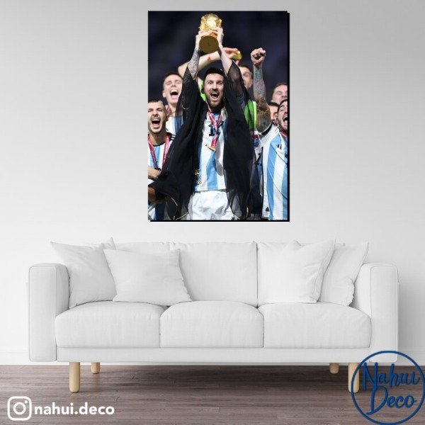 Producto - Cuadro Seleccion Argentina Qatar 22 MOD 10