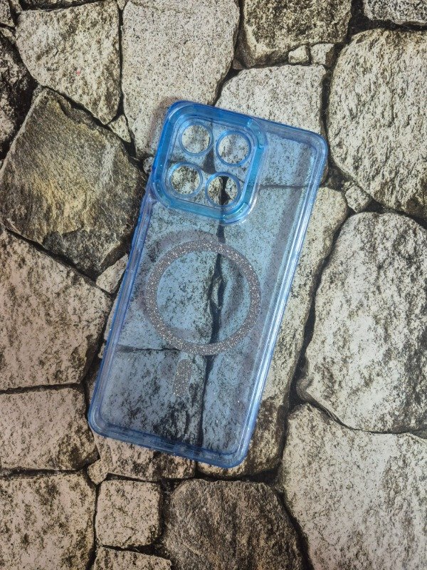 Producto - Funda MagSafe glitter Moto G56 azul