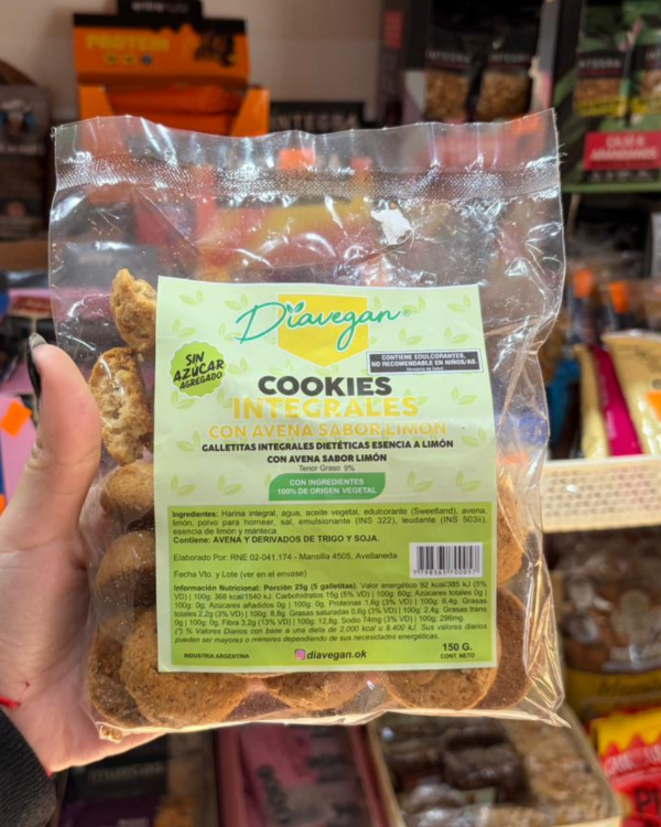 Producto - Galletitas "Diavegan" sin azúcar - 2