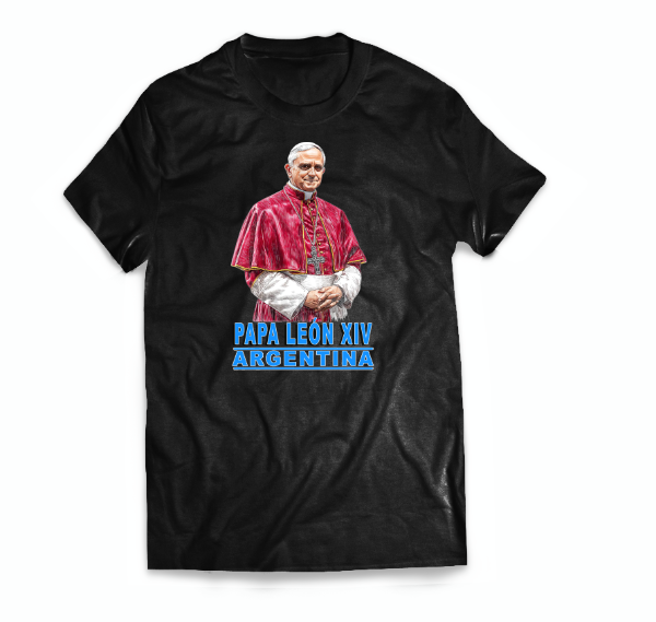 Producto - Remera Personalizad Papa León XIV Argentina #28 - 0