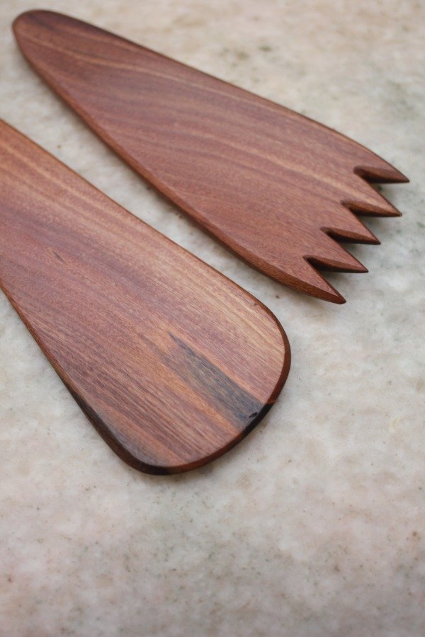 Producto - Par de cubiertos 7x18cm Lapacho
