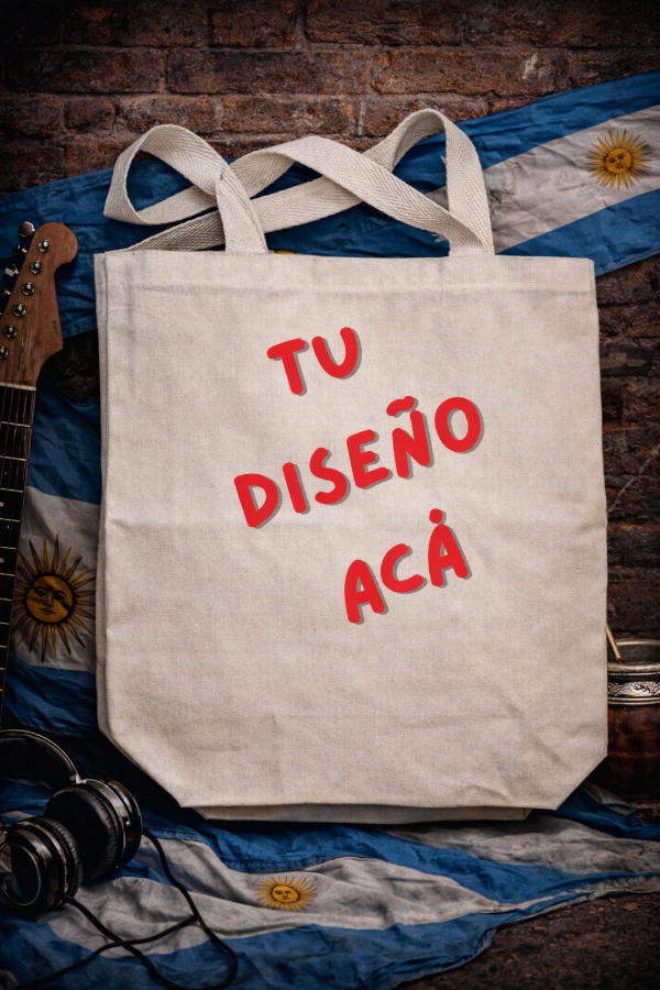 Producto - Tote Bag Personalizable de Lienzo