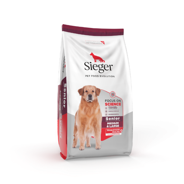Producto - SIEGER SENIOR+7 MEDIUM/LARGE X 15KG