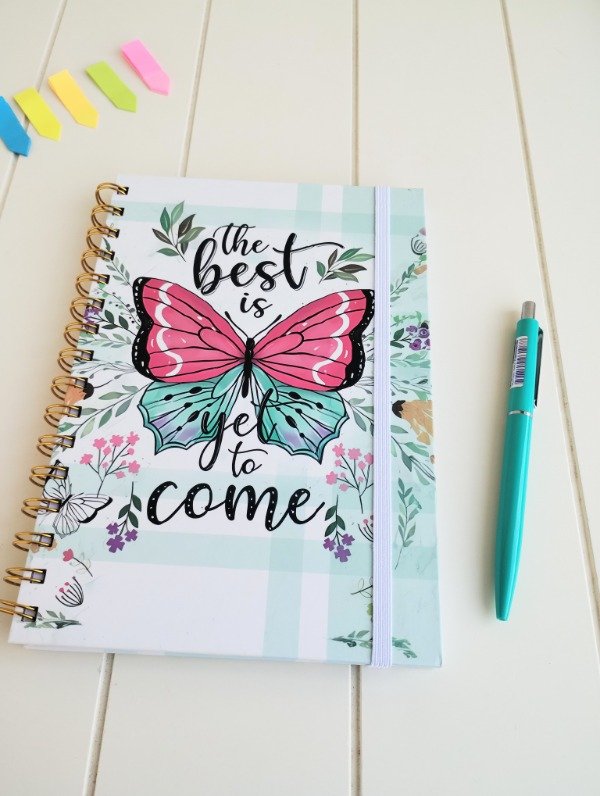 Producto - Cuaderno Mariposa + Lapicera