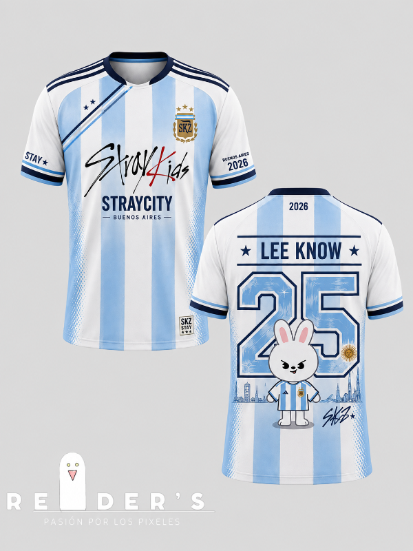 Jersey argentino stray kids — imagen 3