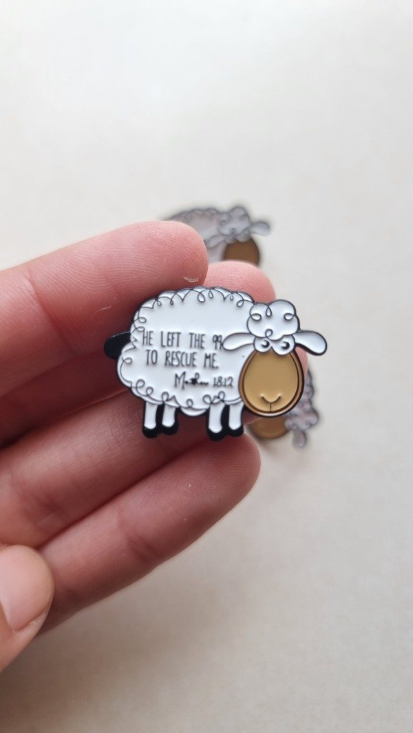 Producto - Prendedor OVEJA con letras