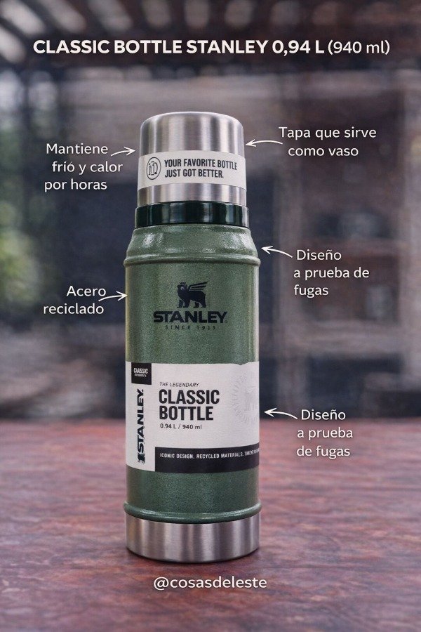 Producto - Termo Stanley Classic Bottle 0,94 litros