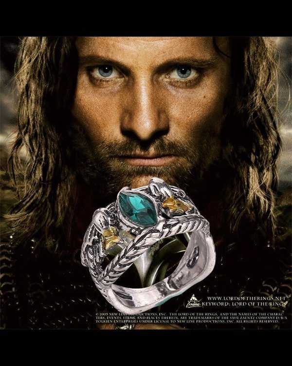 Producto - Anillos de Aragorn, de El Señor de los Anillos