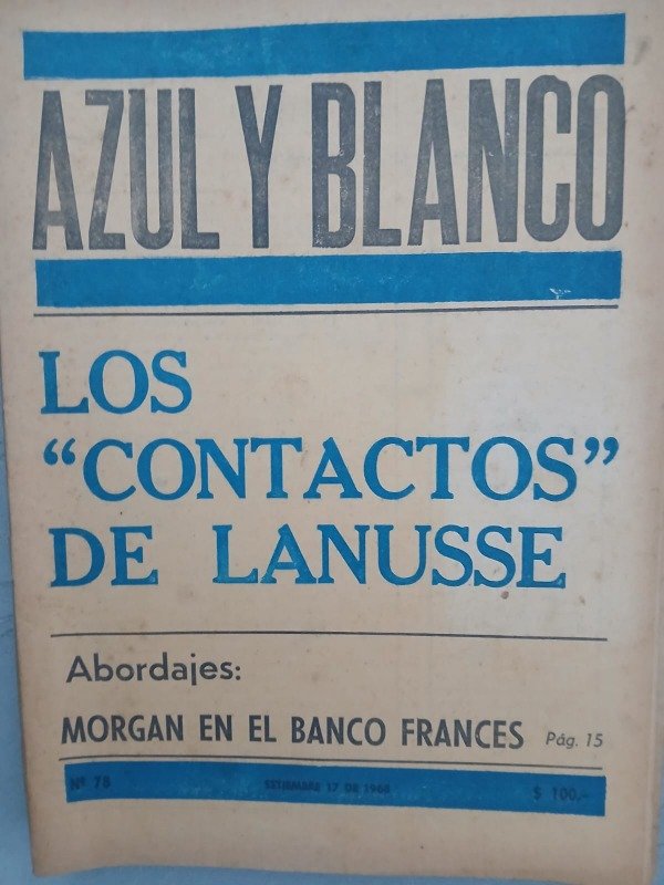 Producto - REVISTA AZUL Y BLANCO N 78