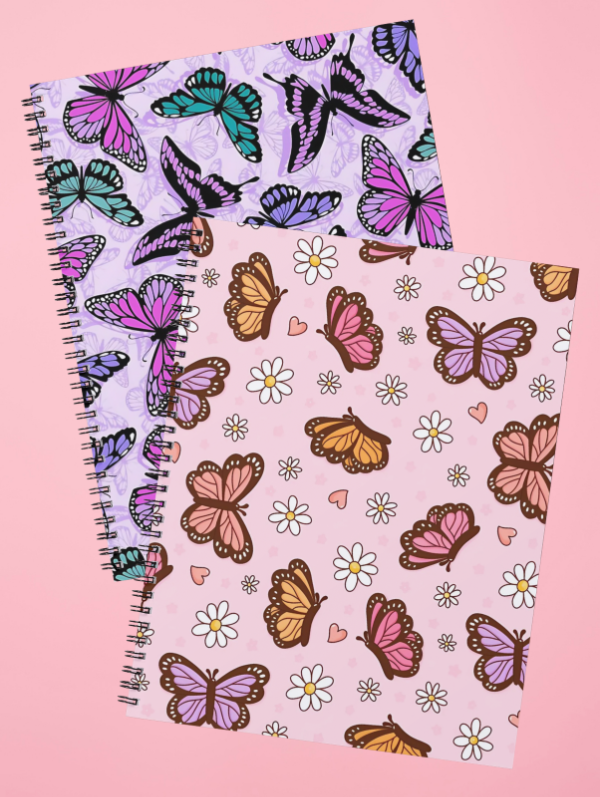 Producto - Cuadernos A4 mariposas
