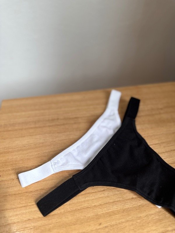 Producto - Pack less fija algodón basicas elástico x2 (por talle)