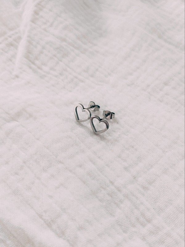 Producto - Arito de acero quirúrgico Corazón