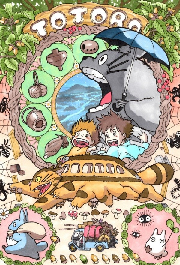 Producto - Poster Totoro Studio Ghibli