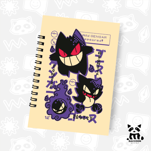 Producto - Cuaderno Pokemon - Gengar