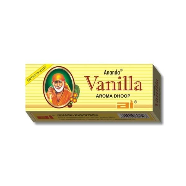 Producto - Dhoops Ananda vainilla x 12 unid.