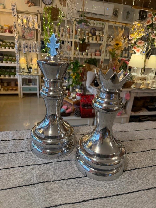 Producto - Set dúo pieza ajedrez Silver (Efectivo: 262.000)