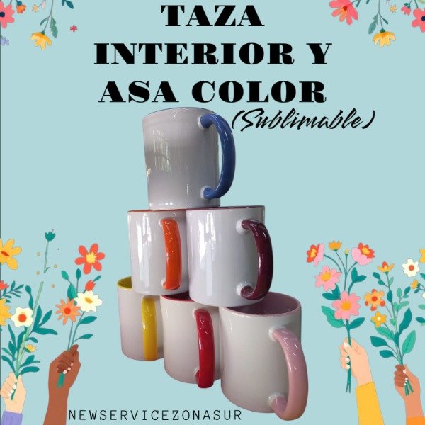 Producto - TAZA INTERIOR Y ASA COLOR