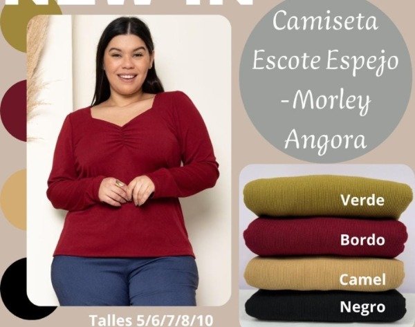 Producto - Línea Talles especiales!! Camiseta espejo