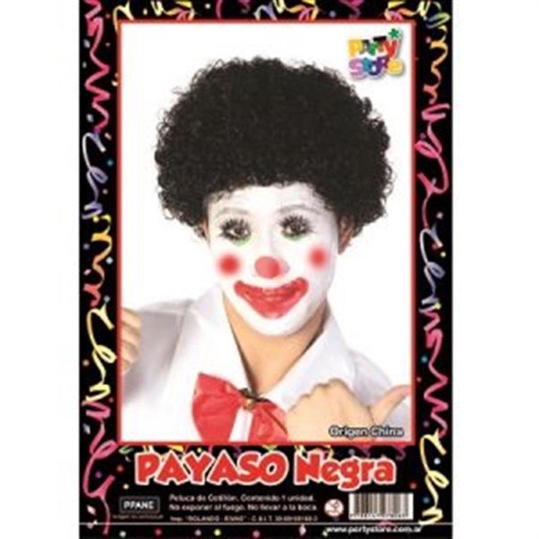 Producto - Peluca Payaso Negra