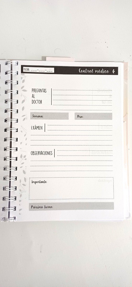 Producto - Cuaderno de embarazo: Ciervito beige - 15