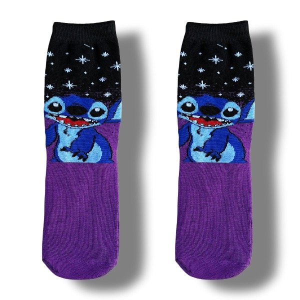 Producto - Stitch Estrellas - Media Caña