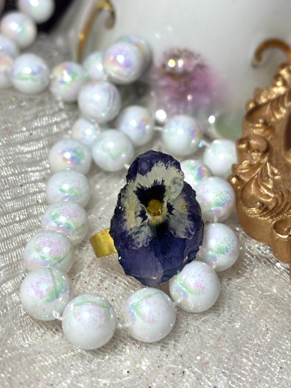 Producto - Anillo Pensamiento Azul