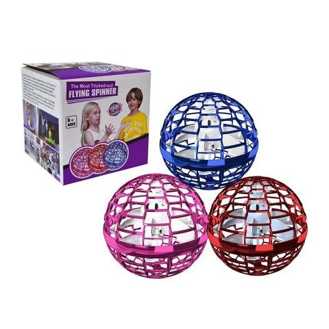 Producto - PELOTA FLOTADORA FLYNOVA PRO CON LUZ CARGA USB 8CM EN CAJA X1 COLORES SURTIDOS