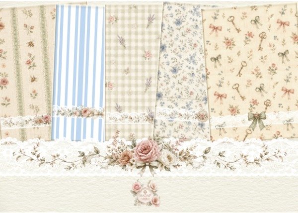 Producto - ARCHIVOS DIGITALES "COLECCIÓN SHABBY CHIC SARAH" - 1