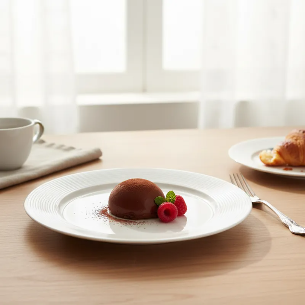 Producto - Plato De Postre 19 Cm Porcelana Premium Baralee Wish