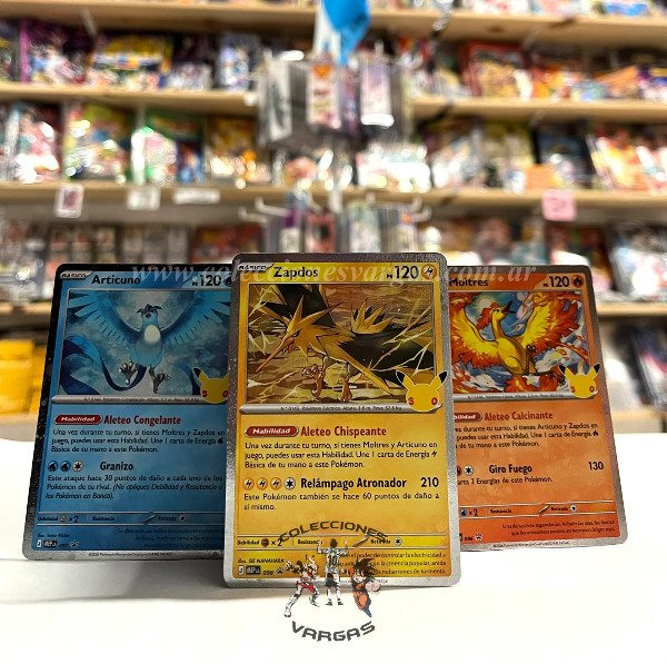 Producto - SET TRIO POKEMON 30TH ANIVERSARIO- CARTAS - 0