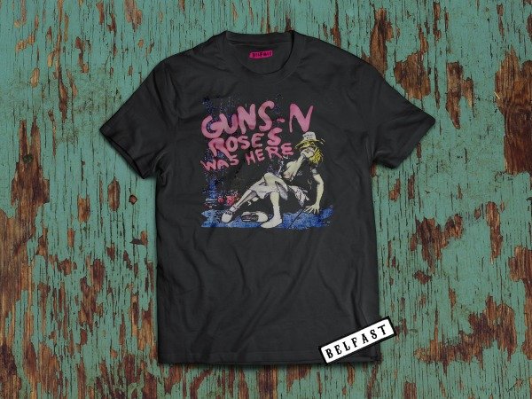 remera guns n roses repro appetite era 3