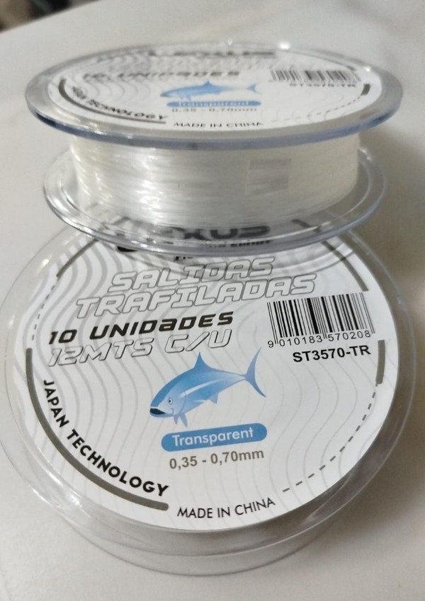 Producto - CHICOTES LEXUS TRANSPARENTES 10 UNIDADES POR ROLLO