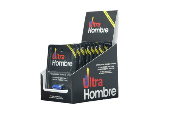 Producto - Ultra Hombre Estimulante Sexual 12 Caps Web Supplements
