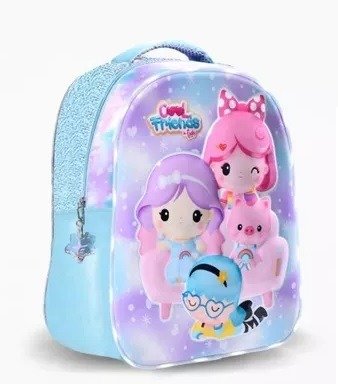 Producto - Mochila Espalda Cool Friends 3d 14 Con Luz Footy